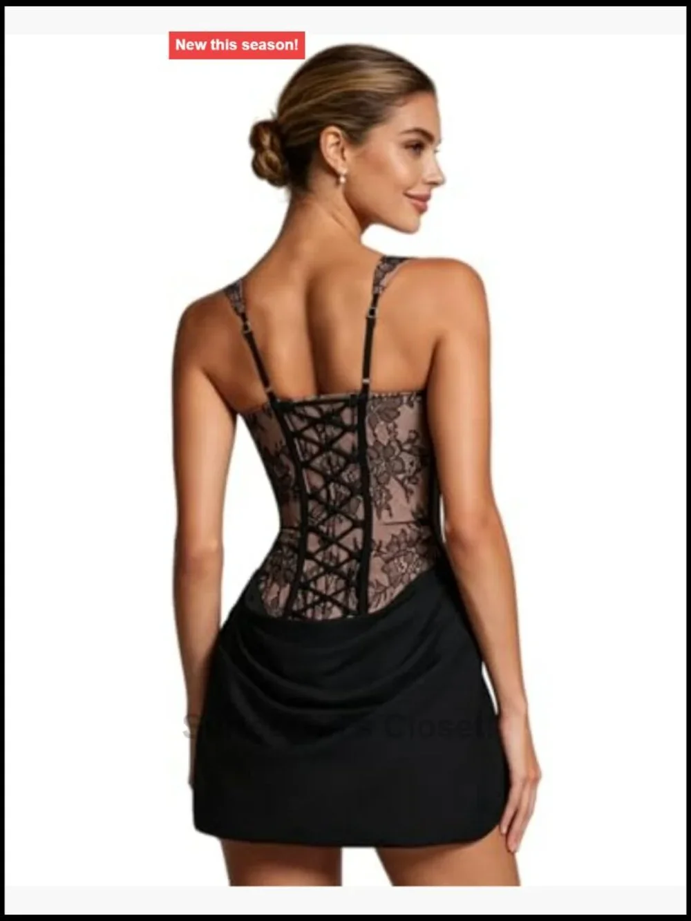 N/A floral lace